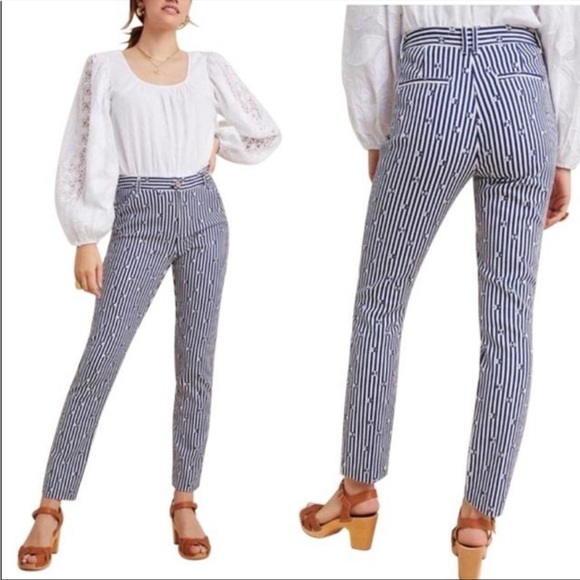 Anthropologie The Essential Slim Trousers - Picture 2 of 8